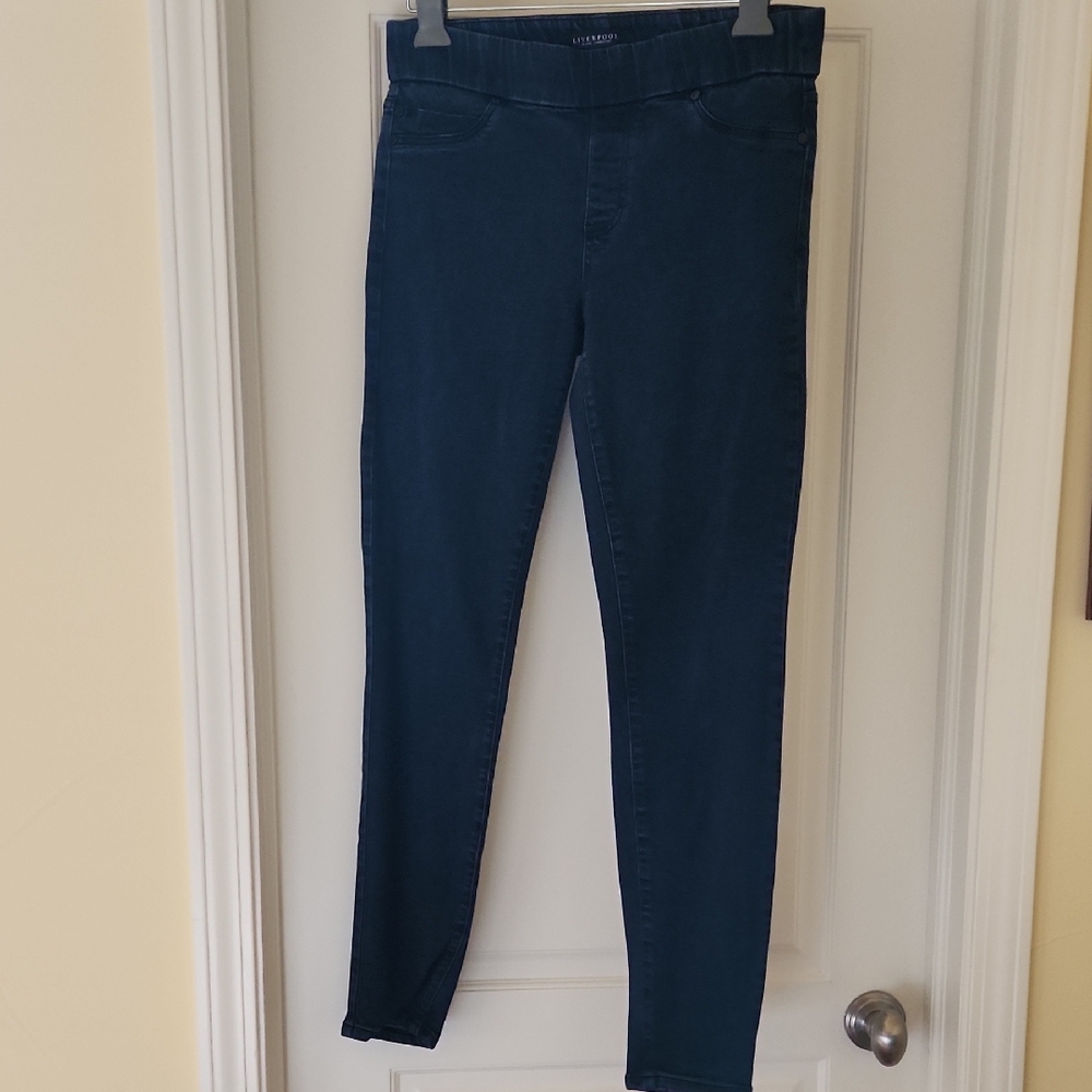 Liverpool Jeans Company Navy Jeggings